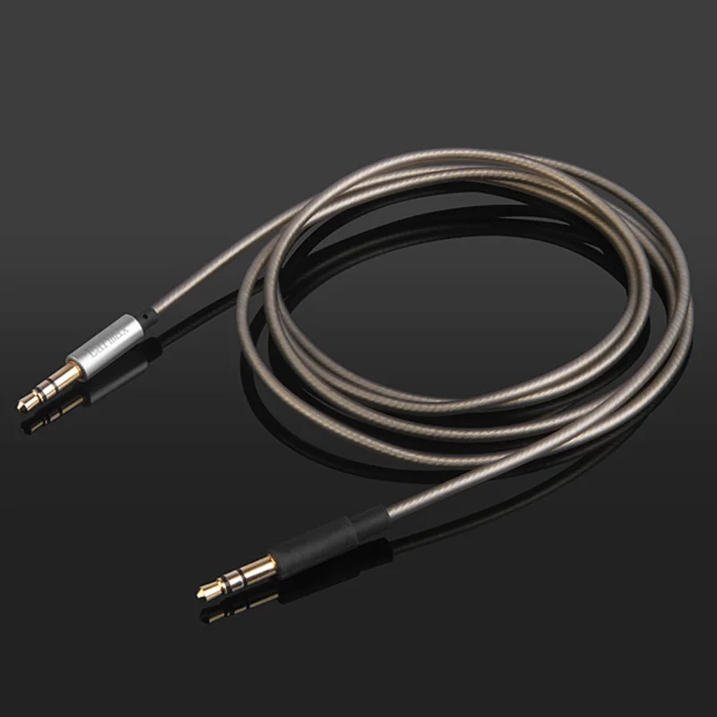 OKCSC 8 Cores Replacement Cable for Solo2 HD50SHP9500 Beats meizu SONY 3 5mm AUX Headphone Cable with Mic