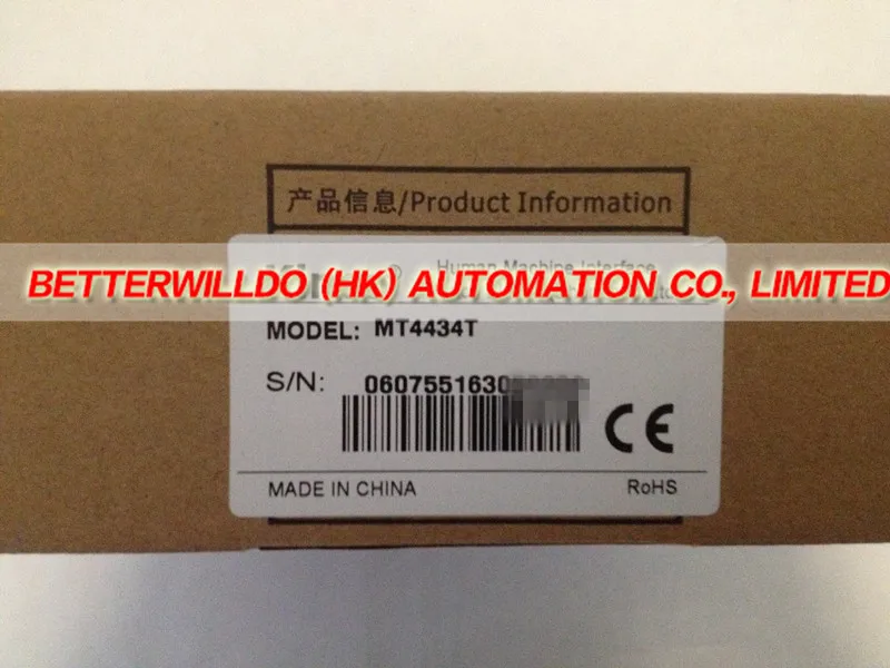 MT4434T Новый в коробке 7 дюймов HMI Сенсорный экран 800*480 1 USB хост + программное