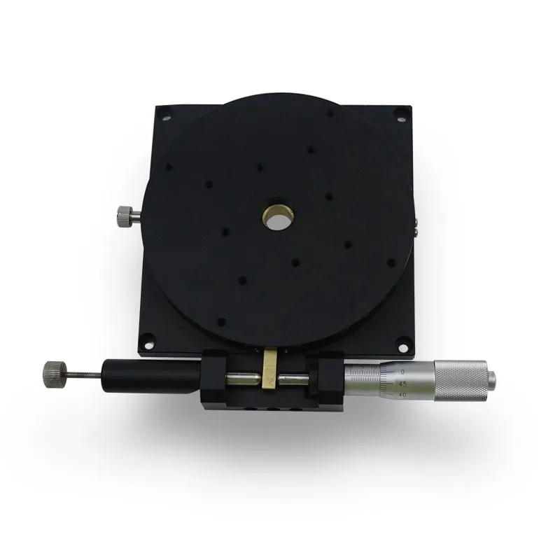 

125*125mm R Axis Manual Displacement Platform High Precision Linear Stage Sliding Table RJ125-L