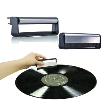 

Carbon Fiber Record Cleaner Cleaning Brush Anti Static Dust Remover Tool Cleaner Pad Cleaning Tool