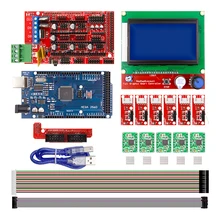 CNC 3D font b Printer b font Kit for Arduino Mega 2560 R3 RAMPS 1 4