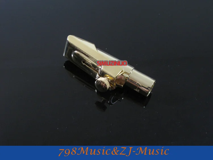 As-7 модель 7#-Профессиональный Металлический альт мундштук саксофона позолоченный