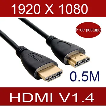 

10pcs 50CM HDMI Cable Short HDMI Lead v1.4 3D Video Cable for Switch Splitter