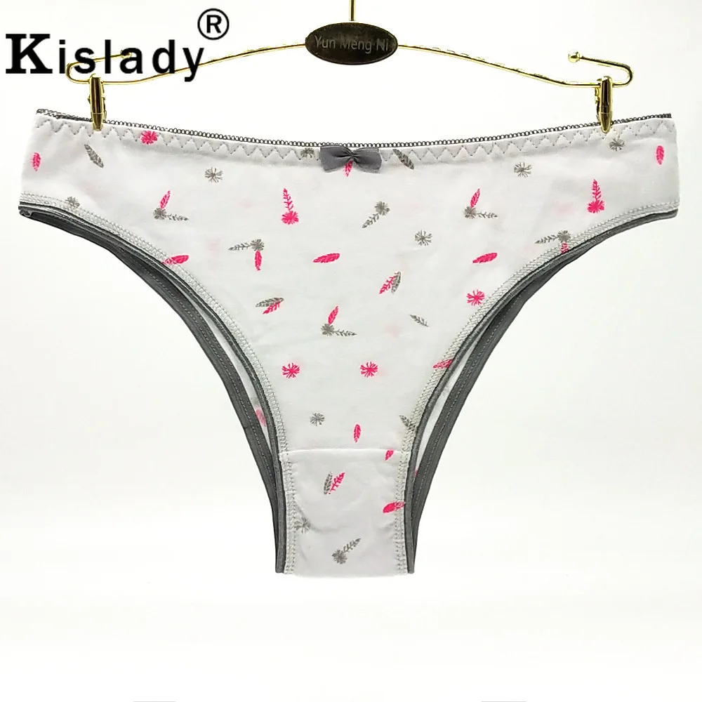 Женские хлопковые трусы Kislady стринги хипстерские трусики нижнее белье женские