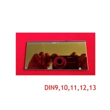 1 шт. заварки черного Стекло фильтр с золотым покрытием линзы очки ARC 3M маски серебряные фильтры DIN9 DIN 10 12 DIN13