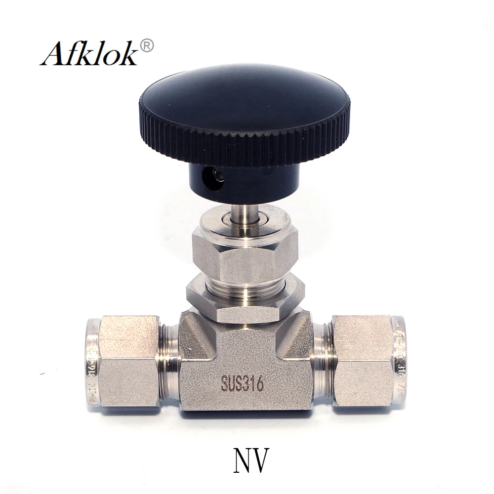 Stainless Steel Double Ferrule Flow Control High Pressure Needle Valve for Gas 3000psi | Обустройство дома
