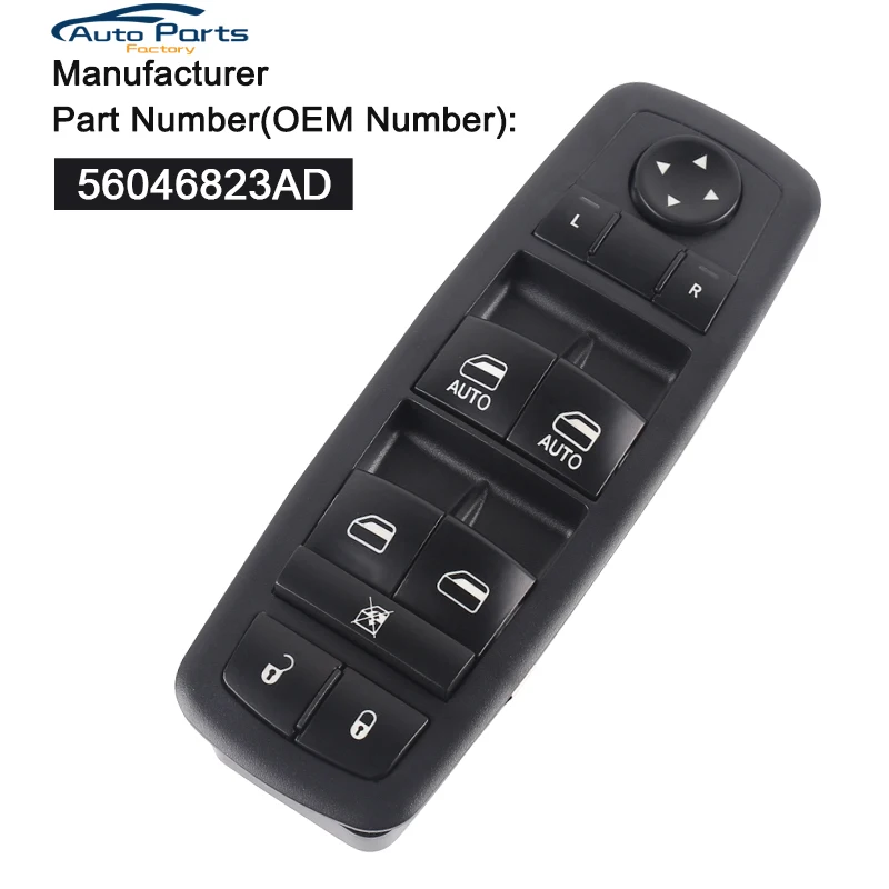 11-контактный выключатель электростеклоподъемника для Chrysler Dodge Charger Challenger Ram 56046823AD