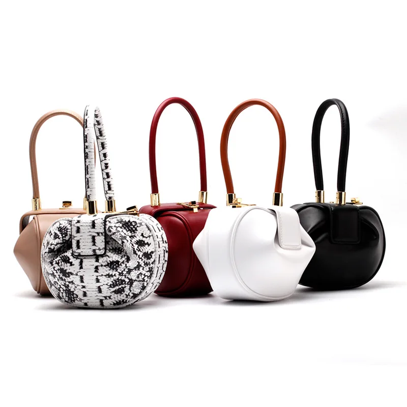 Fashion 2018 Clutch Round Top Handle Bags Luxury Handbags Women Bags Designer Vintage Hasp Ball ...