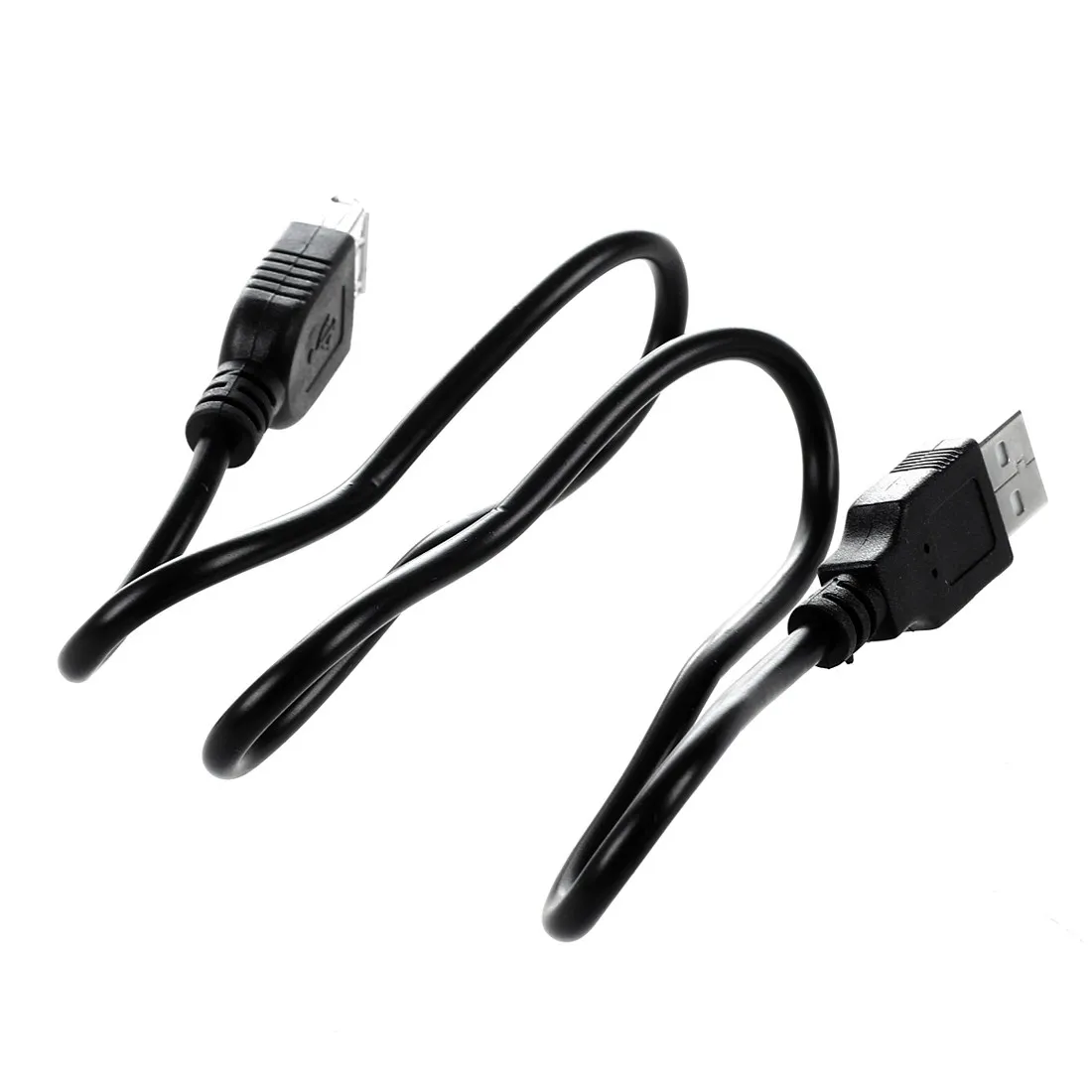 Black 0.6m USB Male to A Female Extender Data Adapter Cablein Computer