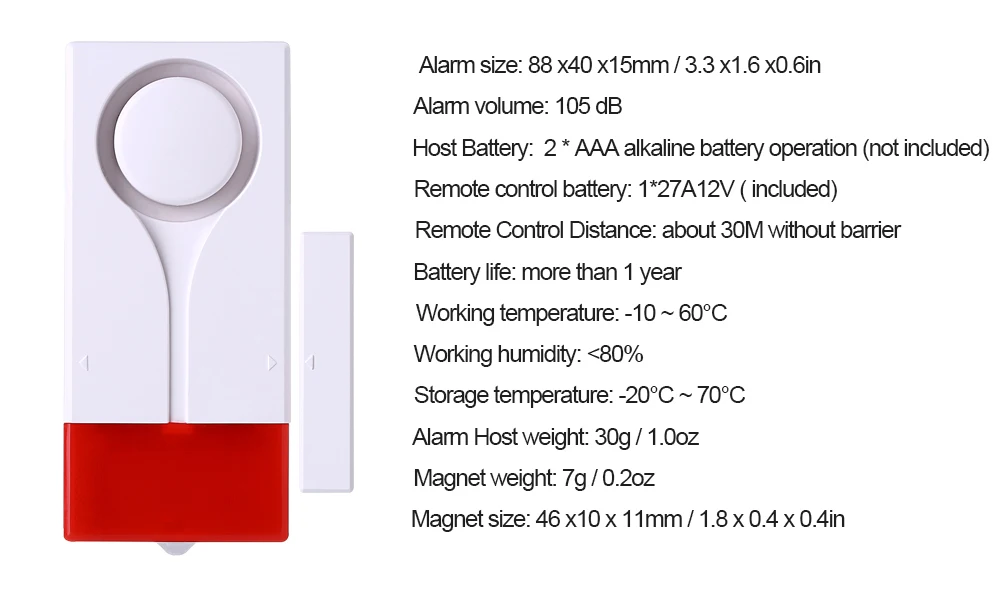 Дверной, оконный вход, безопасность, беспроводной пульт дистанционного управления, дверной датчик, сигнализация, хост, охранная сигнализация, система домашней защиты, комплект