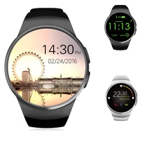 Купить KingWear KW18 Bluetooth Smartwatch телефон 1,3 «Сенсорный экран Поддержка sim-карта TF браслет сердечного ритма для apple IOS huawei Android