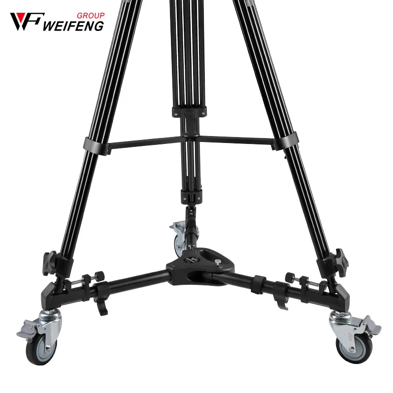 Tripod Legs Weifeng WT 700 Three Pedestal Pulley Roller Tripod Legs