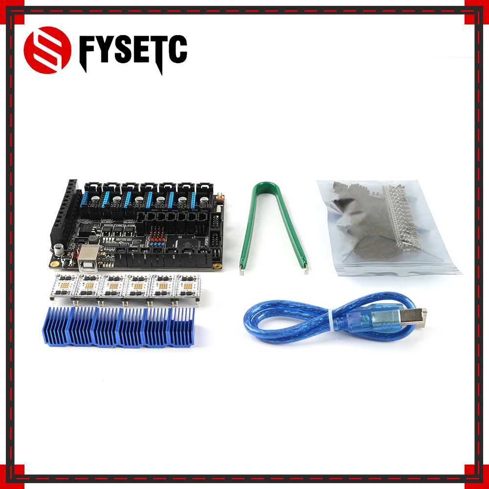 Плата все в одном для электроники FYSETC F6 V1.3 материнская плата + 6 шт. TMC5160 V1.2 SPI
