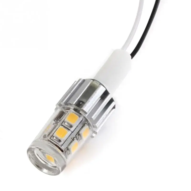 

5pcs G4 Base Socket plug Crystal bulb light special ceramic lamp Chandelier halogen Holder Head Wire 10cm Connector
