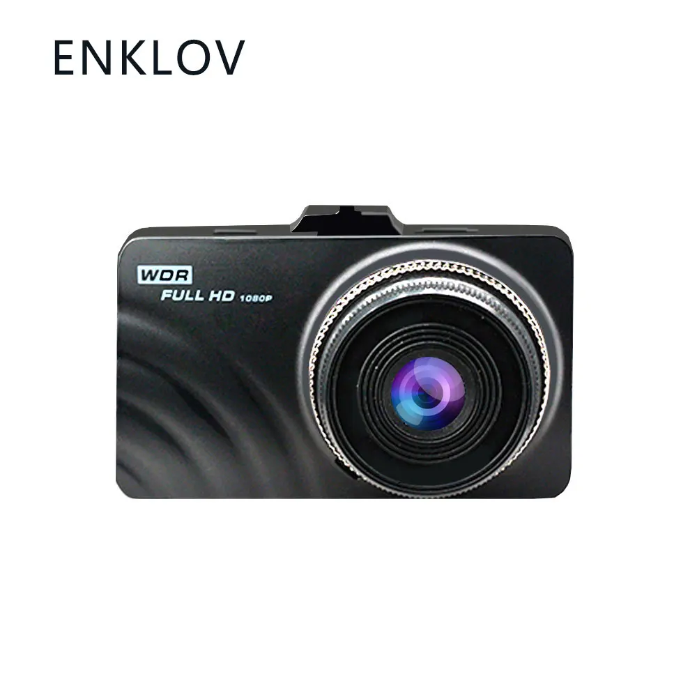 

ENKLOV Car DVR Camera Dash Cam Camera Driving Video Recorder 1080P Wide Angle with Auto Registrator Digital Camcorder Car Ca