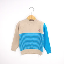 От 2 до 4 лет свитер для маленьких мальчиков весенне-осенние детские пуловеры с длинными рукавами и принтом звезд детские вязаные свитера Одежда для мальчиков