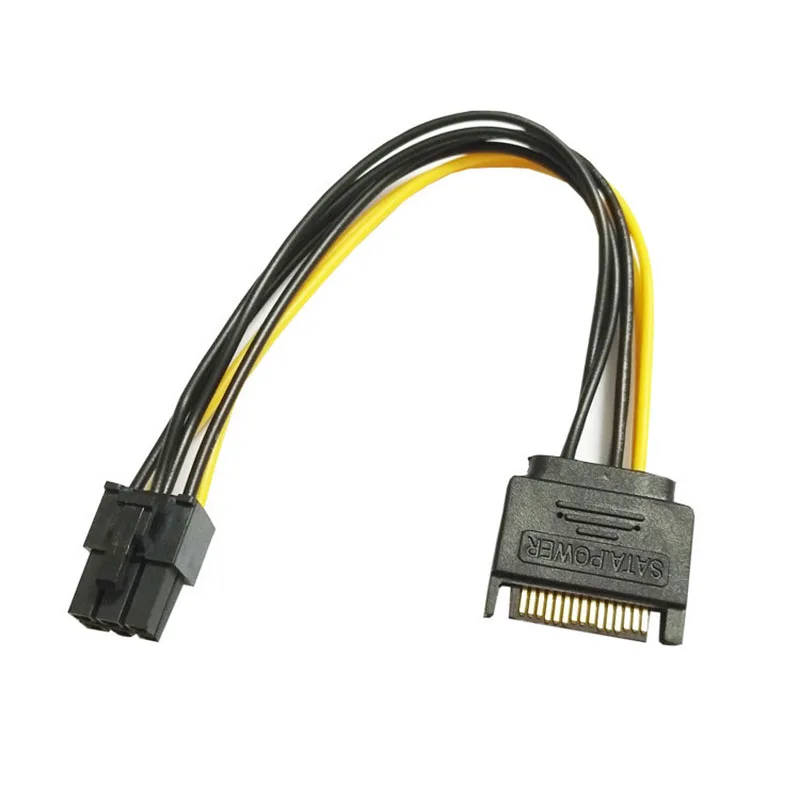 Кабель питания SATA 15 Pin 6 PCI Express E Sata конвертер кабель адаптер|Кабели VGA| |