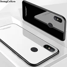 Роскошный стеклянный чехол SemgCeKen mi rror для xiaomi mi max 3 mi x 2 s 2 s max3 mi x3 mi x2s, силиконовая задняя крышка для телефона, чехол etui