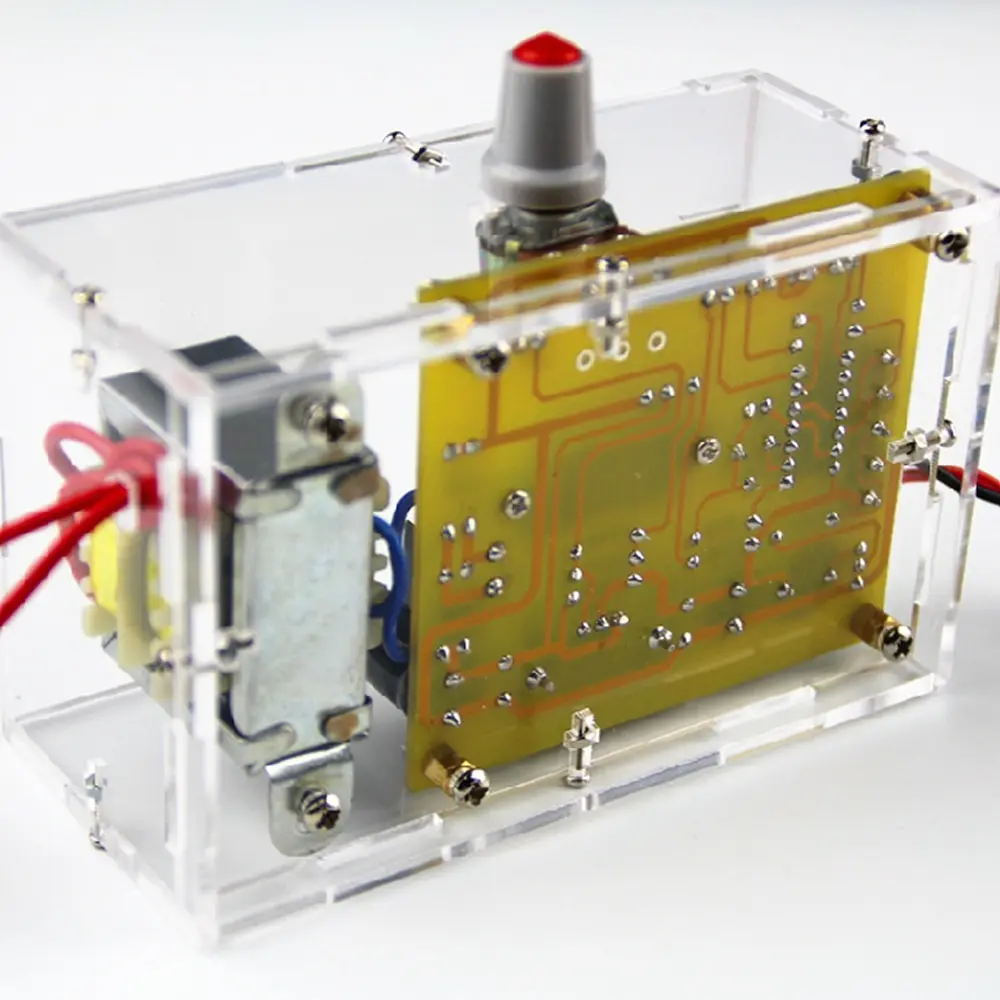 LM317 DIY Набор Регулируемое напряжение 1 20 В 12 в 2 Вт блок питания PCB плата электронные