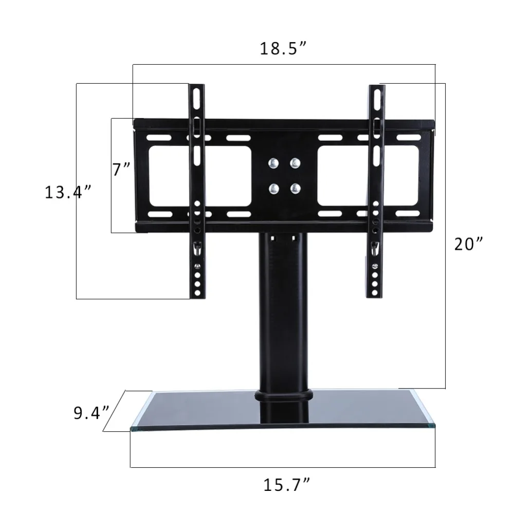 Высокое качество 26-32 дюймов Регулируемый универсальный Телевизор подставка Подиум базовое крепление плоский экран ТВ кронштейн тв монтажные кронштейны