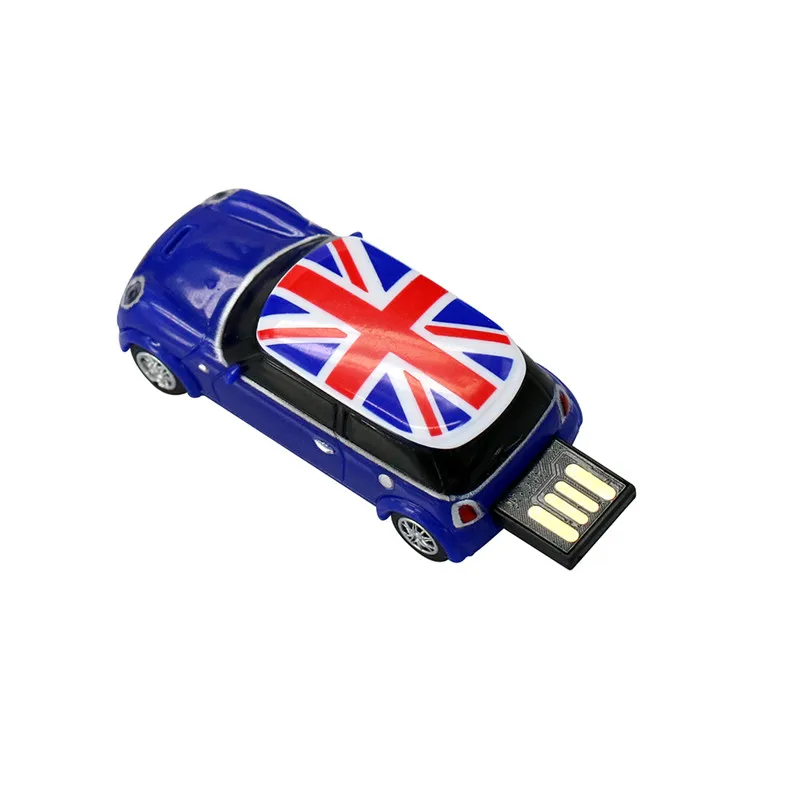 Креативный Жук U диск 4G 8G 16G USB Flash 32G USB Mini Cooper Мини авто USB флеш-накопитель автомобильный внешний накопитель памяти