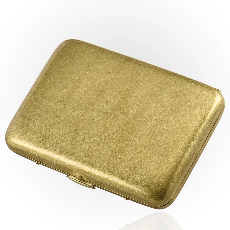 

Brass Cigarette case holder(hold 16 pcs) Metal Cigarette box Cigarette holder Lighters & Smoking Accessories