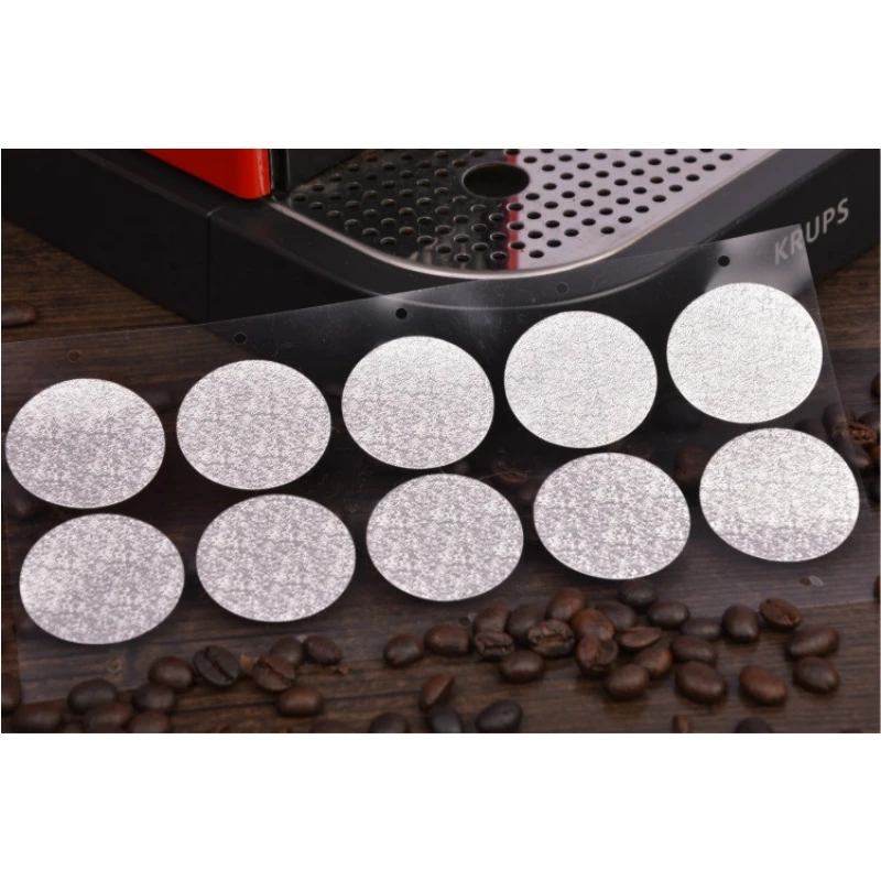 100X крышки для эспрессо запечатывание фольги пустых кофе-капсулы Nespresso чашек | Дом