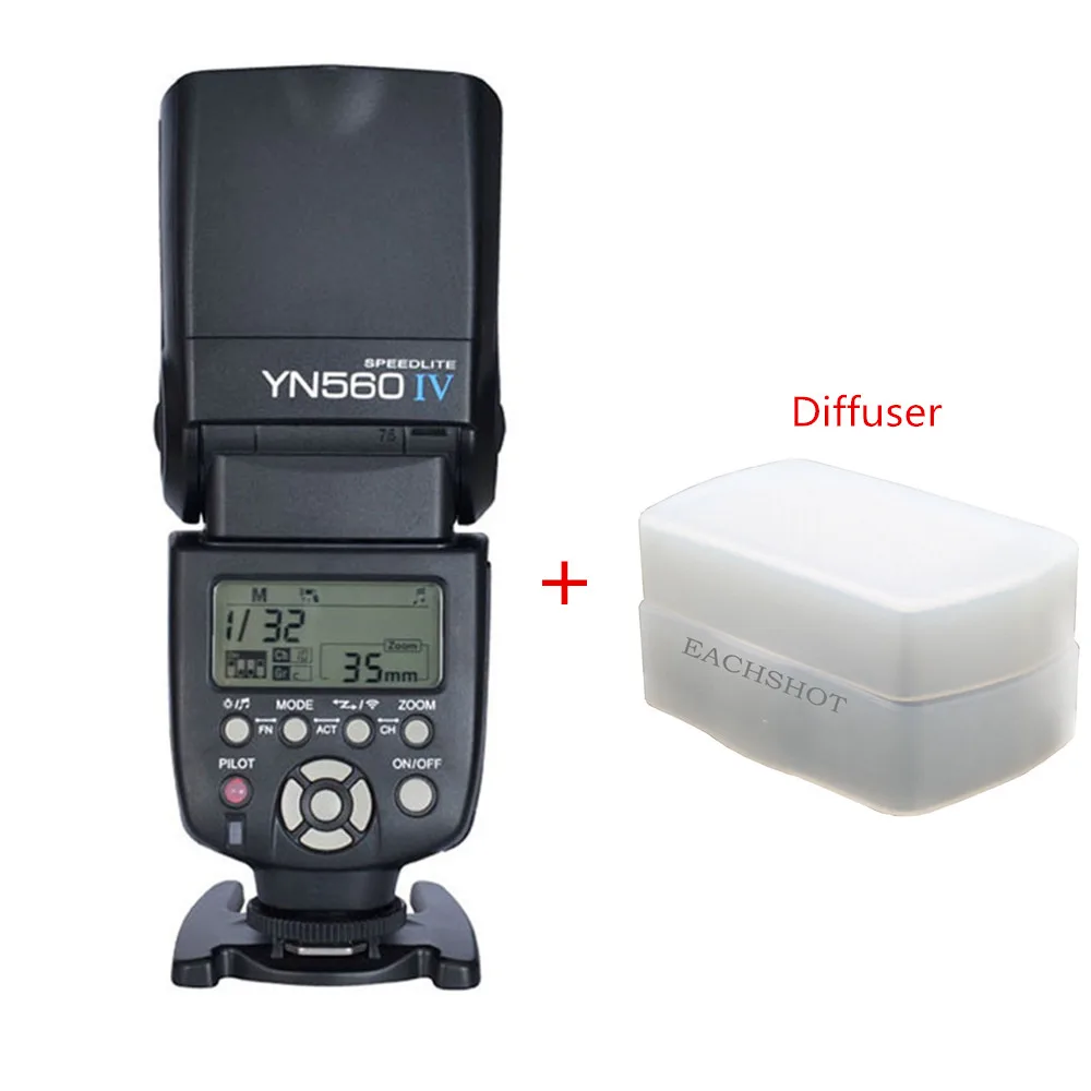 Yongnuo YN-560 IV Flash Speedlite for Canon EOS 5D,5D25D Mark II, 1Ds Mark 550D, 500D, 450D, 400D, 350D ,300D Flashes&Diffuser Yongnuo YN-560 IV Flash Speedlite for Canon EOS 5D,5D25D Mark II, 1Ds Mark 550D, 500D, 450D, 400D, 350D ,300D Flashes&Diffuser