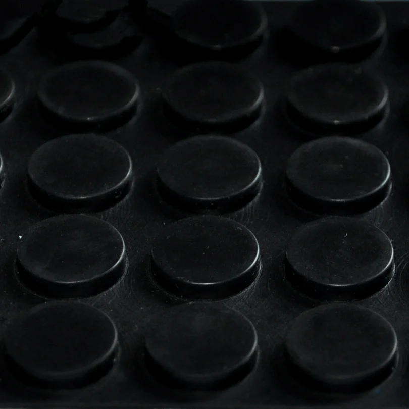 Clear Black anti slip silicone rubber plastic bumper damper shock absorber self-adhesive silicone feet pads 36pcs 15mm x 2mm