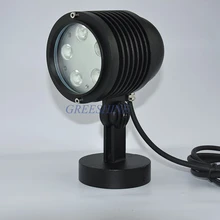 Открытый свет пейзаж DC24V 15 Вт IP65 Водонепроницаемый Спайк пятно света Сад LED RGB дерево свет круглый/шпилька база 4 шт./лот