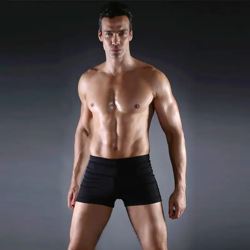 mens lycra swim shorts