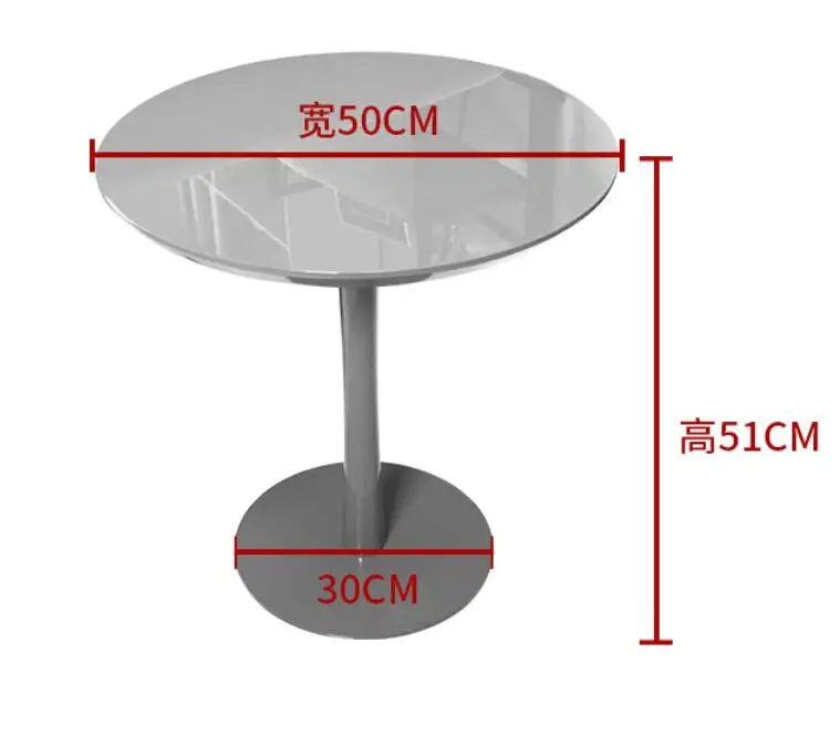 Луи Мода журнальные столы круглый офис балкон спальня простой современный творческий выпечки краски