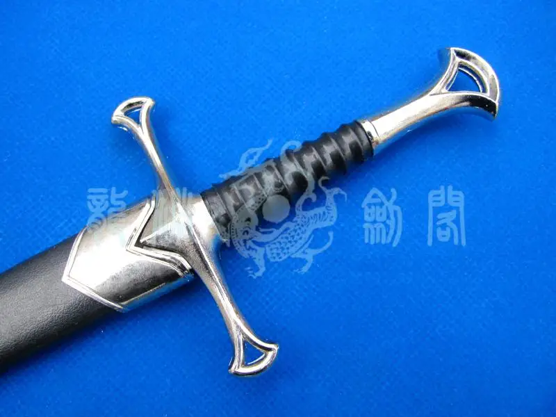 

S4306 MINIATURE LORD OF THE RINGS LOTR ARAGORN NARSIL ANDURIL SWORD KING ELENDIL ELESSAR 13.8"
