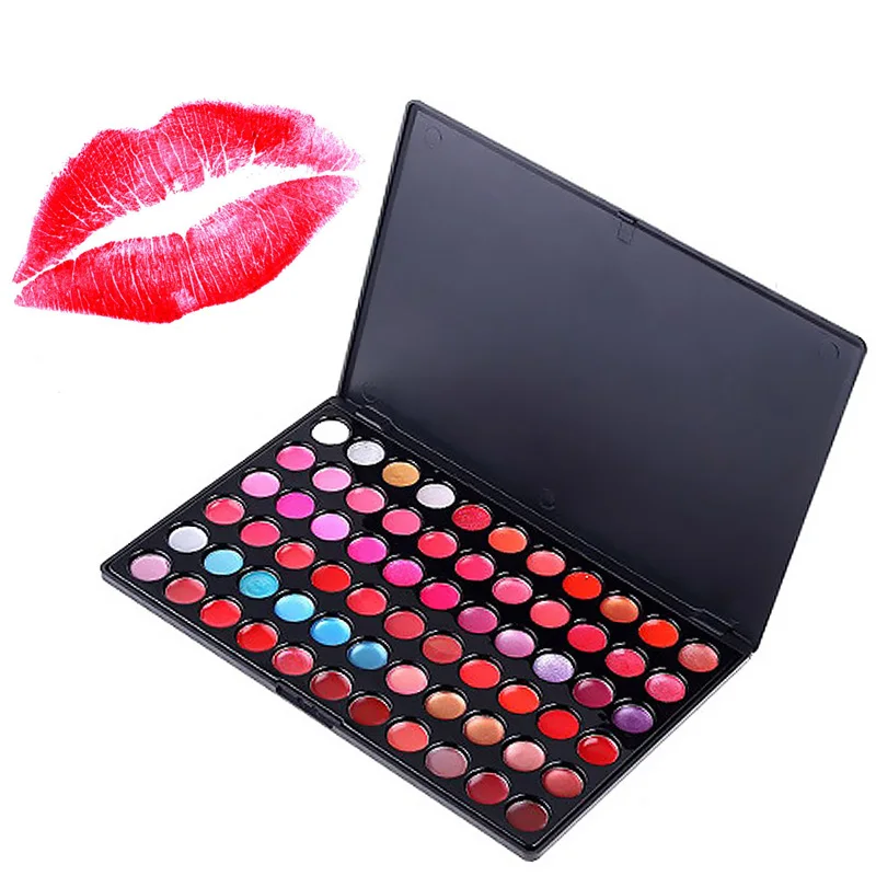 

Professional Beauty 66 Colors Lip Gloss Lipstick Cosmetic Makeup Lipgloss Lips Palette