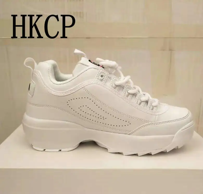 

2019 Sneakers Women Outdoor Casual shoes Disruptor 2 Sport Walking shoes Cushioning platform Breathable filas shoe Zapatos Tenis
