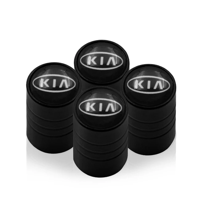 4PCS Wheel Tire Parts Valve Stem Caps Cover For Kia Ceed Rio Sportage R K3 K4 K5 Ceed Sorento