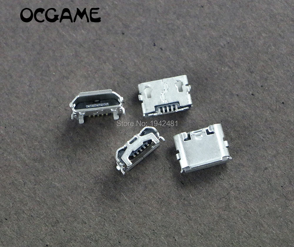 OCGAME 500 шт./лот короткий штырь разъем джойстика питания порт зарядное устройство