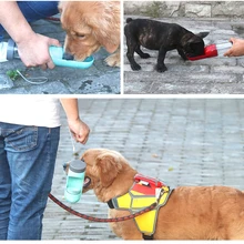 Переносная бутылочка-питатель для собак, герметичная бутылка, бутылка для воды для собак, диспенсер для воды, для питья собак, портативная, для домашних животных, для улицы, товары для домашних животных