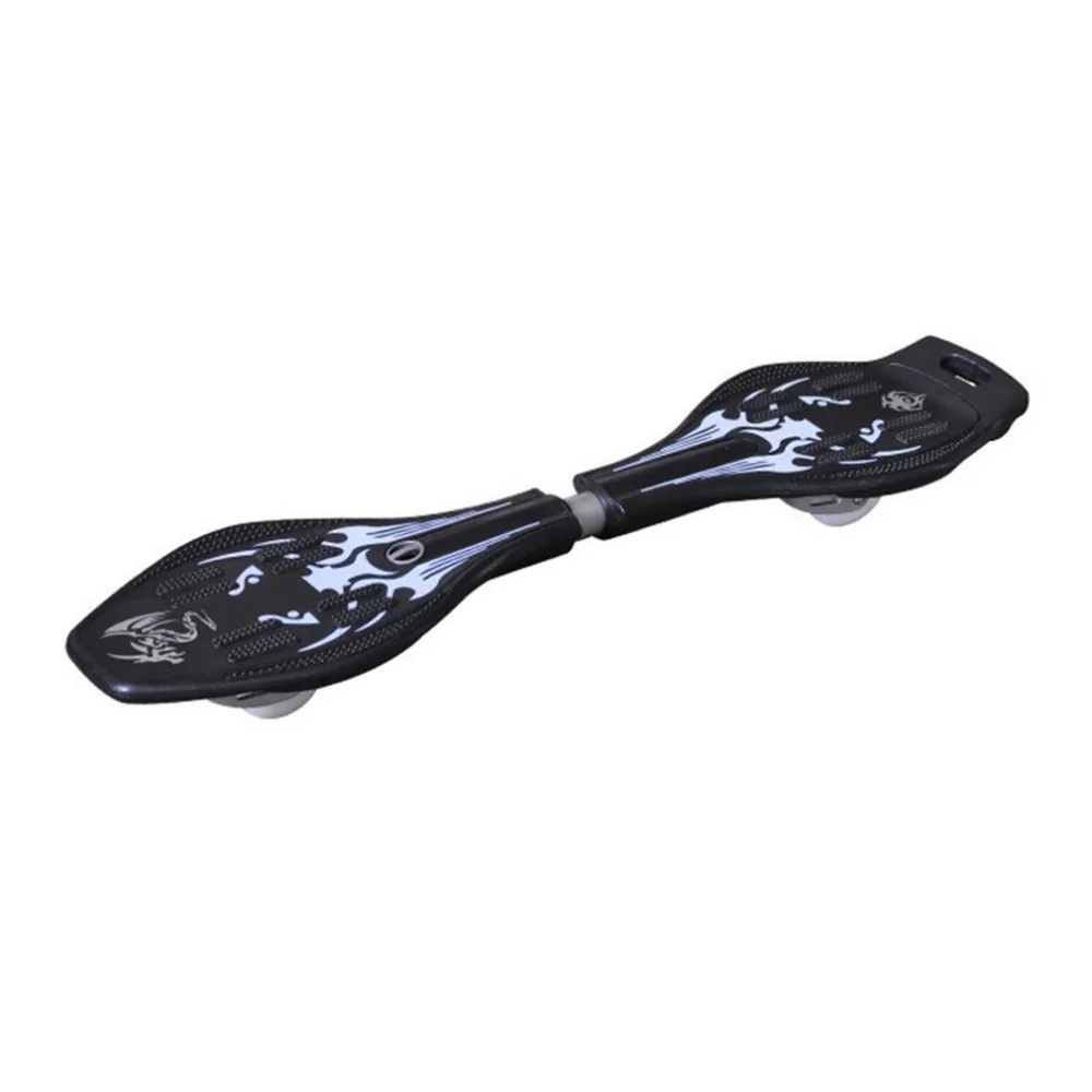 

2 Wheels Skate Board 360 Degree Rotation Skateboard Scooter With Flashing Wheels Brush Street Board For Children Adults