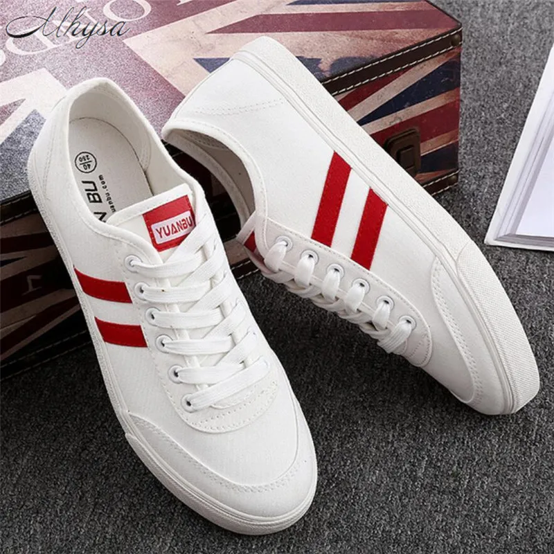 

2019 spring new comfortable breathable casual shoes men's canvas shoes with fashion flat shoes wild sports shoes39-44