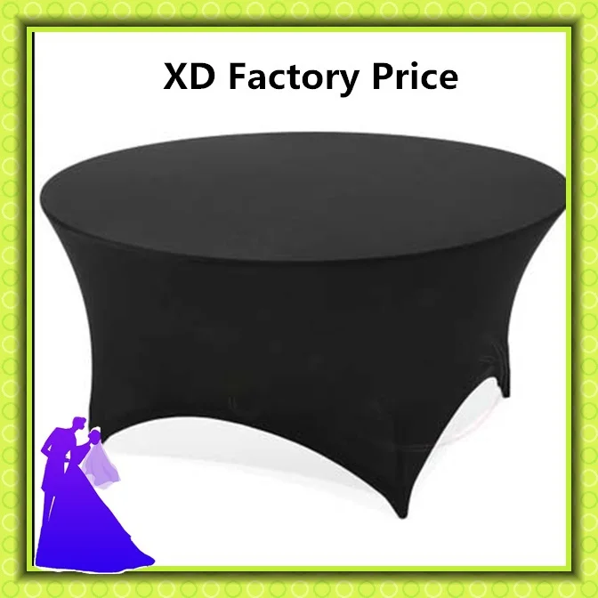 Free shipping 10pcs/lot spandex table cover for weddingtable cover