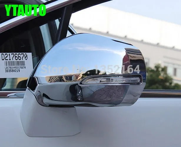 Авто зеркало заднего вида крышка для peugeot 3008 2013, ABS хром, 2 шт./партия
