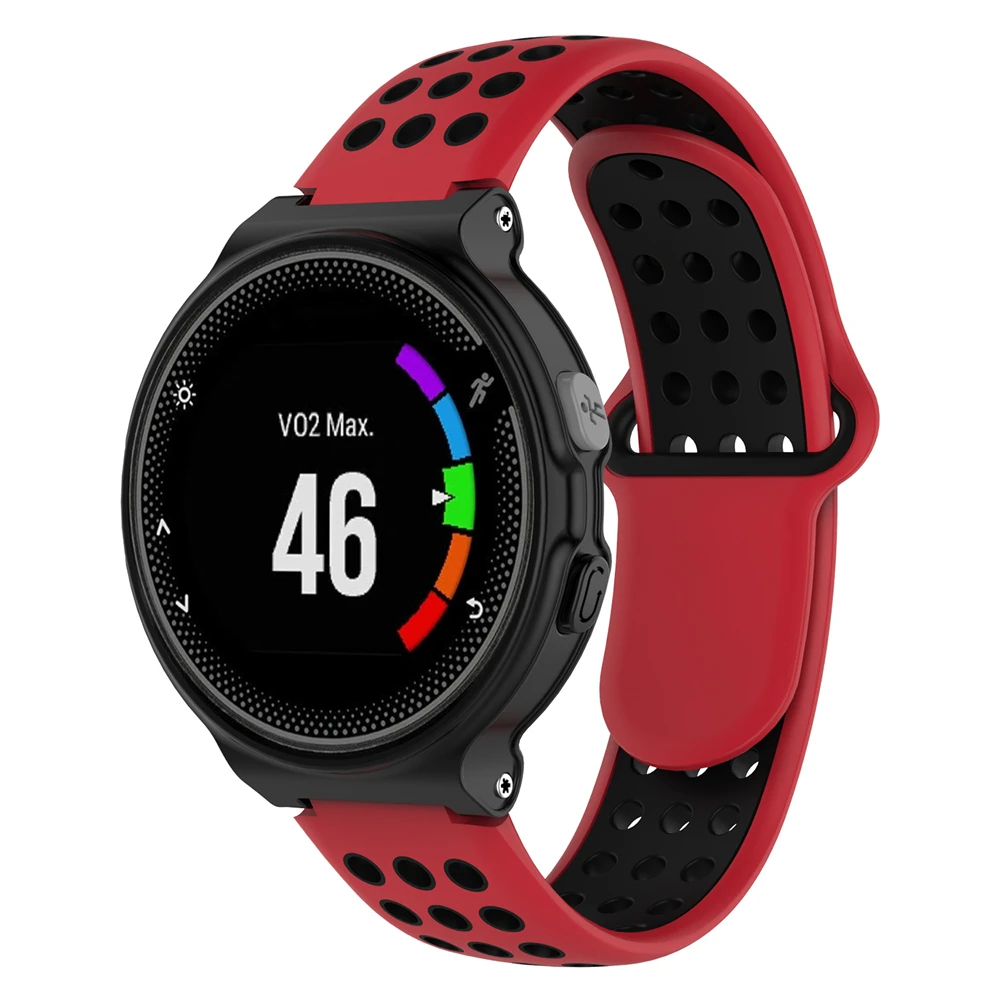 Силиконовый Смарт Браслет ремешок на запястье для Garmin Forerunner 220 230 235 620 630 735XT умный ремешок сменный ремешок