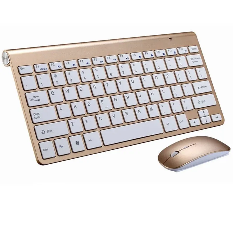 

Portable Wireless Keyboard for Mac Notebook Laptop TV box 2.4G Mini Office Quiet Keyboard Mouse Set for IOS Android Win 7 10 GT