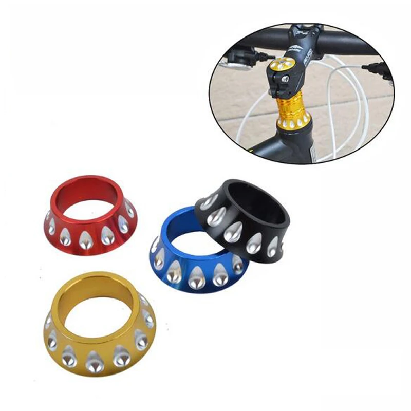 

Mountain road bike fork drop horn shape fork CNC washers mat ring