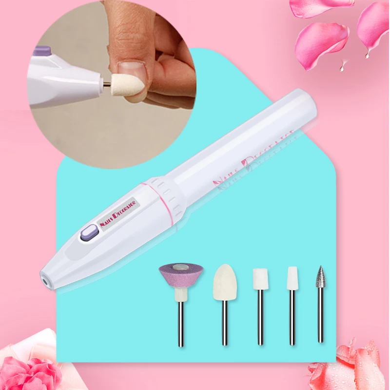 5 In 1 Combination Nail Trimming Kit Electric Salon Shaper Manicure