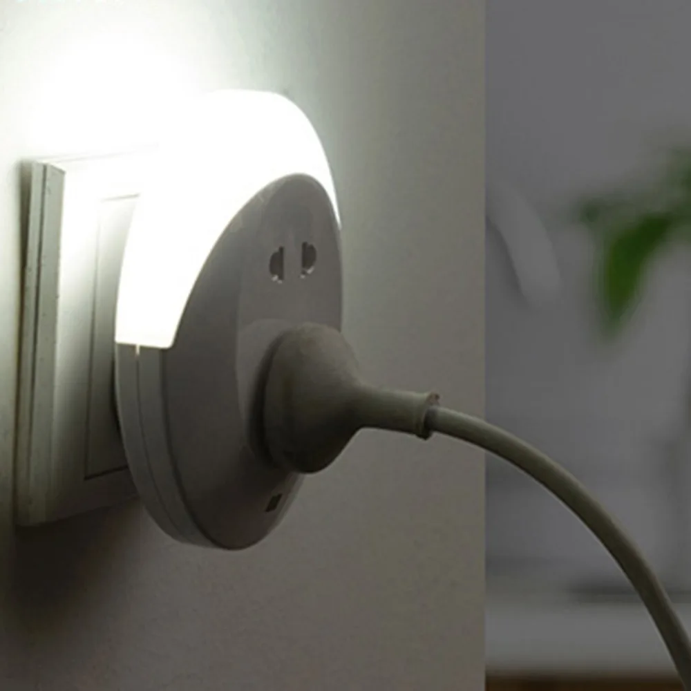 Smart Sensor LED Night Light Bedroom Lamp Light Control Emergency