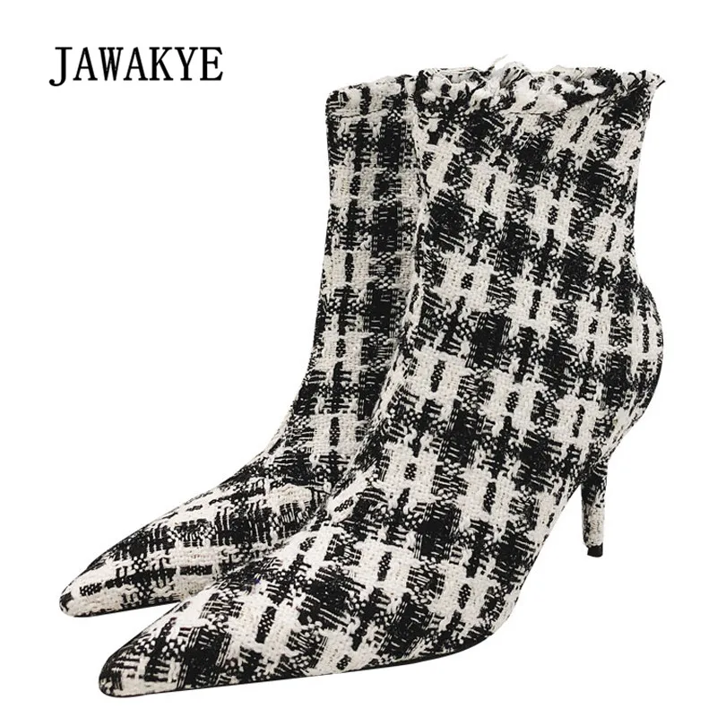 

2018 Sexy Over The Knee Boots Woman Pointed Toe High Heel Boots Woman Fashion Super Long Boots Pants