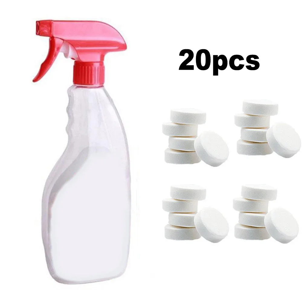 

1//10/20/30 white parts multifunctional effervescent spray set cleaner household cleaning concentrate effervescent detergent