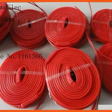 15x650 мм 45 Вт 220 В водонепроницаемая гибкая силиконовая Резина нагреватель согревающий пояс Unfreezer для трубопровода силиконовые гибкие обогреватели